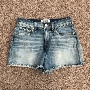 Pink Victoria’s Secret Denim Short Womens 4